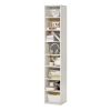 VEVOR 5 Tiers Wide Bookshelf, 68 in Wooden Open Bookcase with Display Storage Organizer Shelf