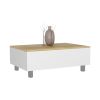 Aran Lift Top Coffee Table, Storage Compartment, Black