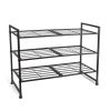 3 Tier Metal Shoe Rack