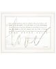 "Love Never Fails" by Cindy Jacobs, Ready to Hang Framed Print, White Frame