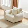MH 44" Minimalist Sofa, Living Room upholstered armchair bedroom, Modern Living Room Sofa for Office Room, Living Room