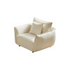 MH 44" Minimalist Sofa, Living Room upholstered armchair bedroom, Modern Living Room Sofa for Office Room, Living Room