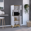 Dahoon Microwave Pantry Double Door Cabinet
