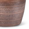 Johnsen - Large Metal Accent Table - Antique Copper