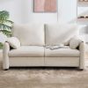 800LBS Down filled sofas, 60 inch minimalist sofa, with multiple colors in the living room and bedroom