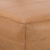 Brody - Extra Large Coffee Table Pouf - Distressed Brown