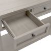 TREXM Console Table/Sofa Table with Storage Drawers and Bottom Shelf for Entryway Hallway (Gray Wash)