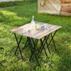 5 Piece Folding TV Tray Table Set,Foldable Sofa Side Table,End Table,Snack Table,Space Saving