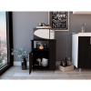 Kobe Coffee Table Two , One Open Shelf, One Drawer