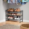 3 Tier Metal Shoe Rack