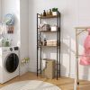 3-Tier Over-the-Toilet Storage Rack with 3 Hooks