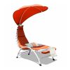 1PC Patio Hammock Chaise Lounger Chair with Canopy