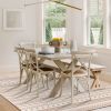 350g imitation cashmere +800 washed back carpet, beige 5X7