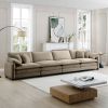 Corduroy Sofa,Modern Upholstered 4 Seater Corduroy Fabric Sofa,Office Living Room Apartment Comfortable Sofa