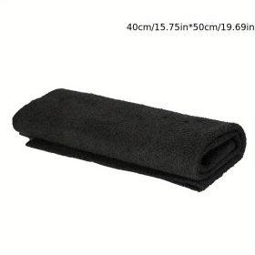 1pc Thickened Magic Cleaning Cloth For Countertop Window Glass, Cleaning Tool For Home Car Boat, Kitchen Accessories (Color: Black, size: 15.7x19.7inch)