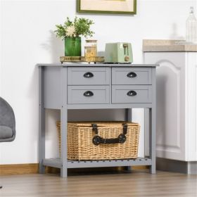 Kitchen Sideboard/ Storage cabinet/Coffee Bar Cabinet (Color: as picture)