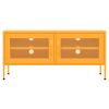 TV Stand Mustard Yellow 41.3"x13.8"x19.7" Steel