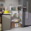 1250 lbs Storage Shelving Utility Shelving Unit 5-Tier Utility Shelving Unit Steel Organizer Wire Rack for Home,Kitchen