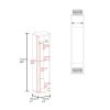 Toliet Paper Holder Magna, Bathroom, Black