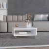 Chiniak Coffee Table, 1 shelf, 4 legs