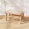 Indoor Wooden Footstool for Living Room Usage